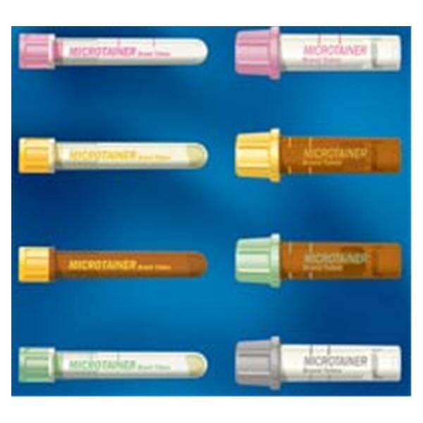 Tube Capillary Vacutainer 400-600ul 8mm Plstc Sod Flrd/ NA2 EDT Gray 200/Ca